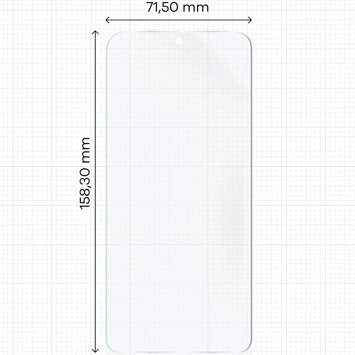 Matte Folie für Xiaomi Poco M7 Pro 5G, Bizon Film Sun Duo, 2 Stück