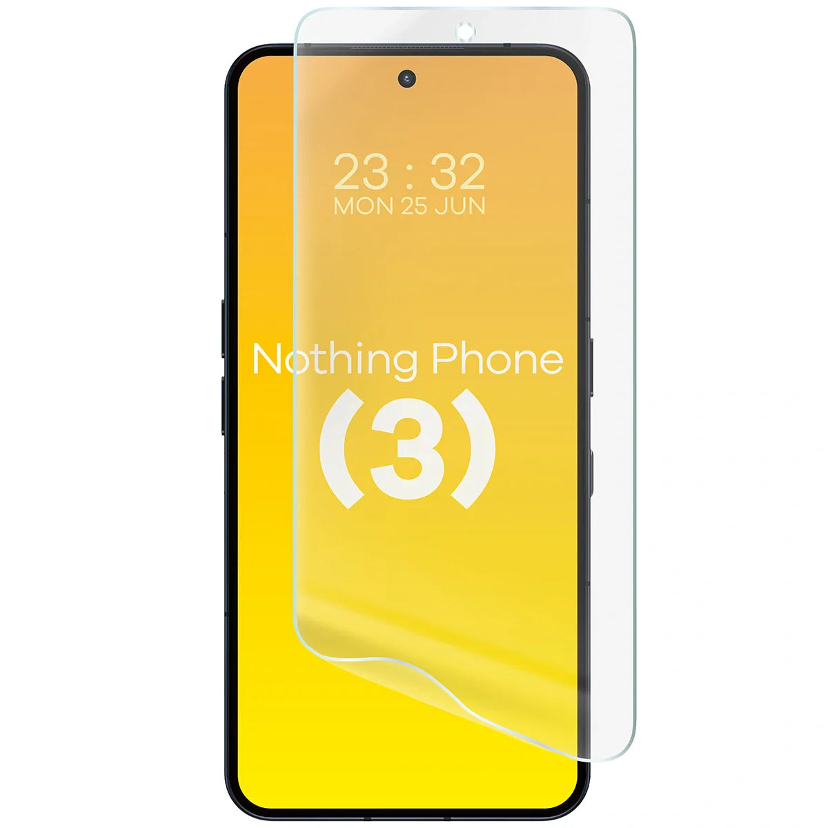 Matte Folie für Nothing Phone (3), Bizon Film Sun Duo, 2 Stück