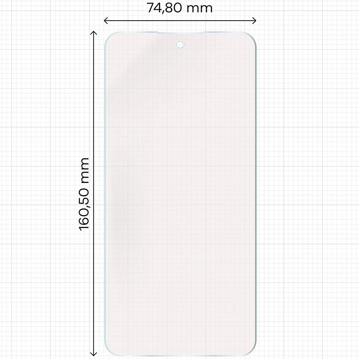 Matte Folie für Nothing Phone (3a) Lite, Bizon Film Sun Duo, 2 Stück