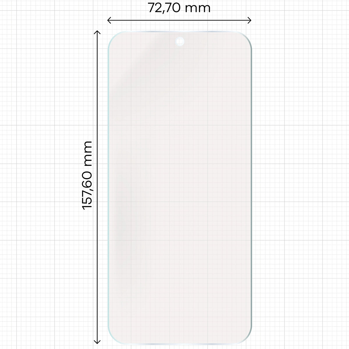 Matte Folie für OnePlus 15, Bizon Film Sun Duo, 2 Stück