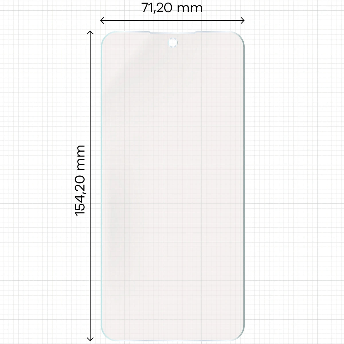 Matte Folie für Oppo A6 Pro 5G, Bizon Film Sun Duo, 2 Stück