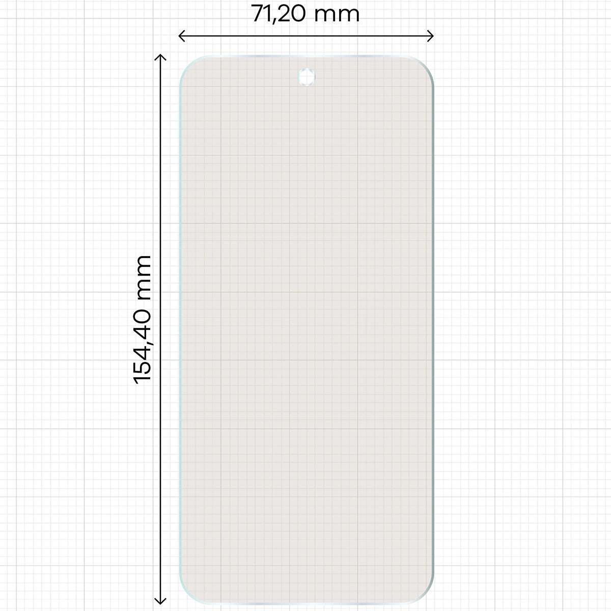 Matte Folie für Oppo Reno 15, Bizon Film Sun Duo, 2 Stück