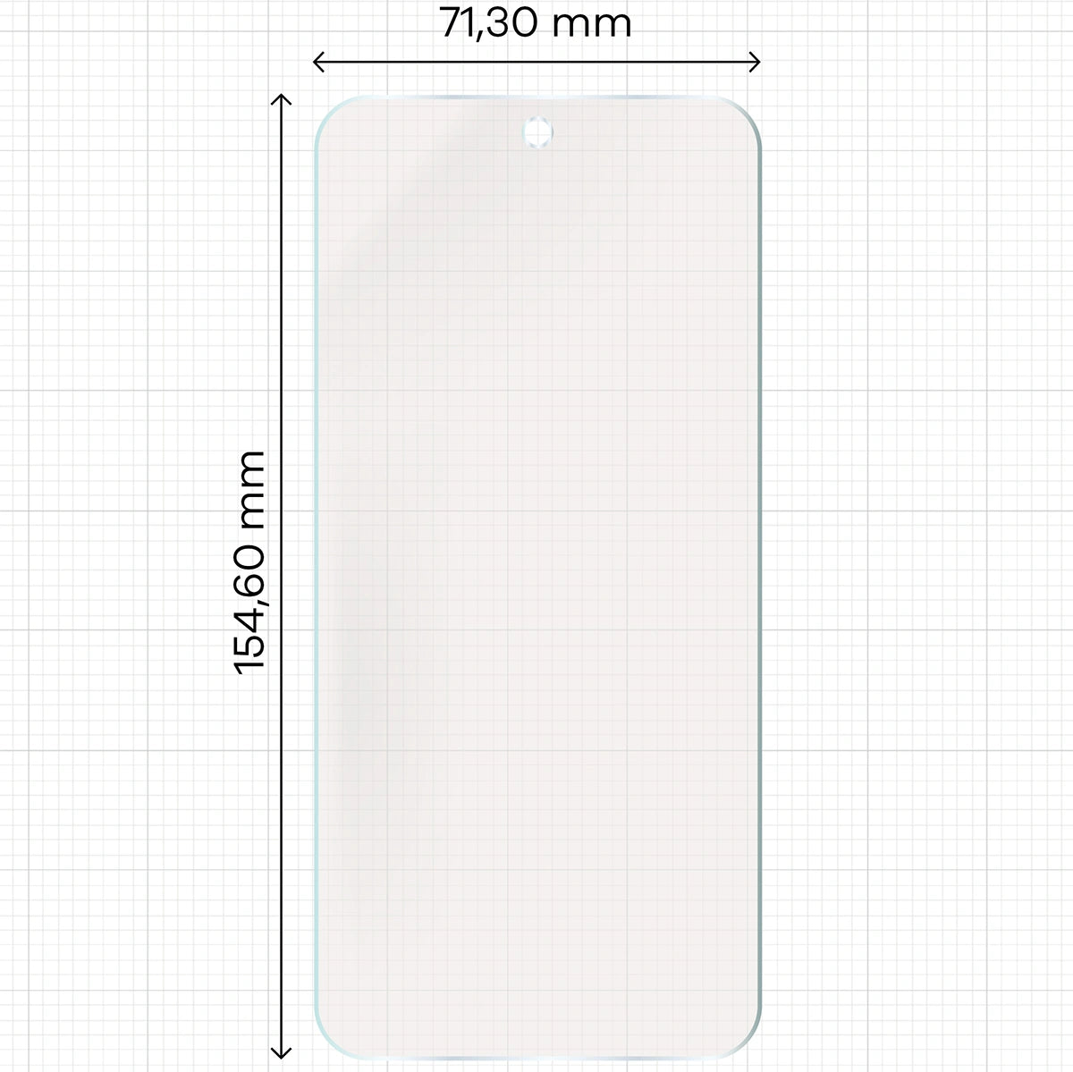 Matte Folie für Oppo Reno 15 FS, Bizon Film Sun Duo, 2 Stück