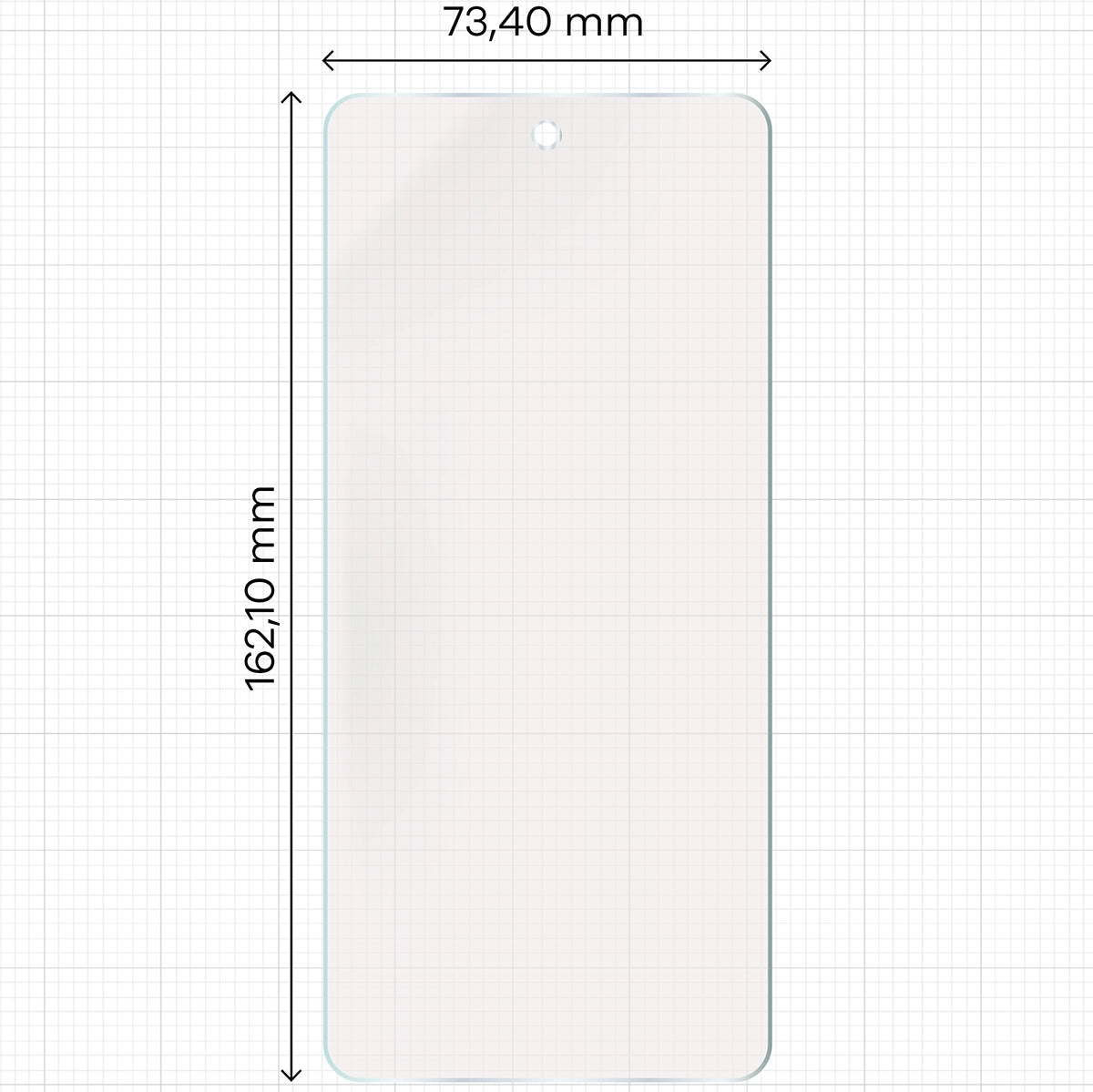 Matte Folie für Realme P3 Lite, Bizon Film Sun Duo, 2 Stück