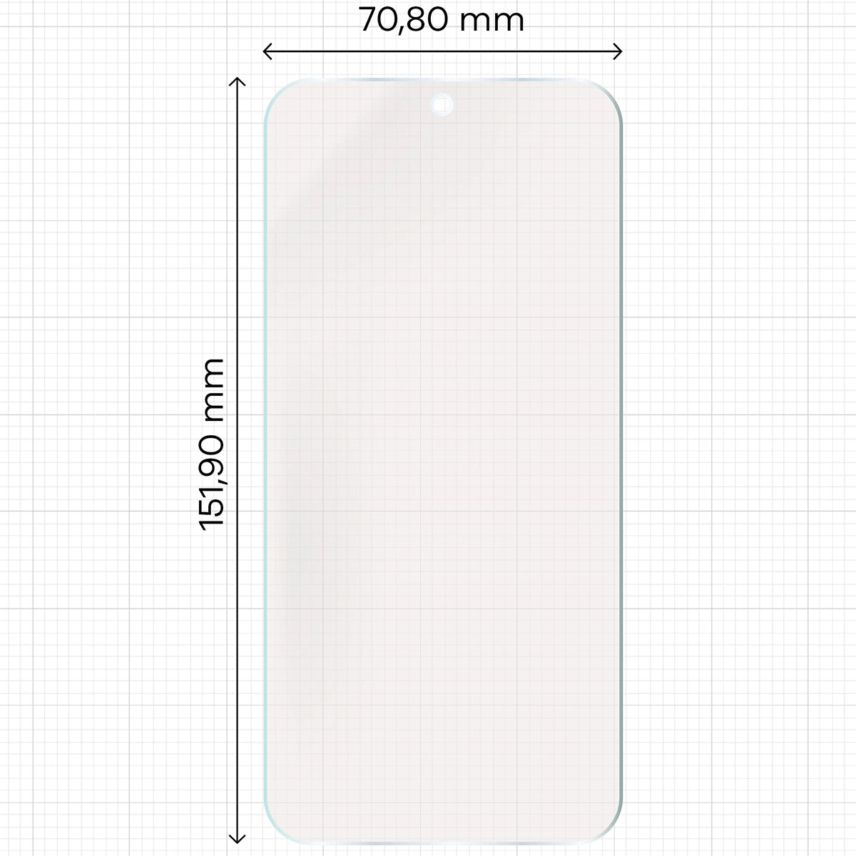 Matte Folie für Xiaomi POCO F8 Pro, Bizon Film Sun Duo, 2 Stück