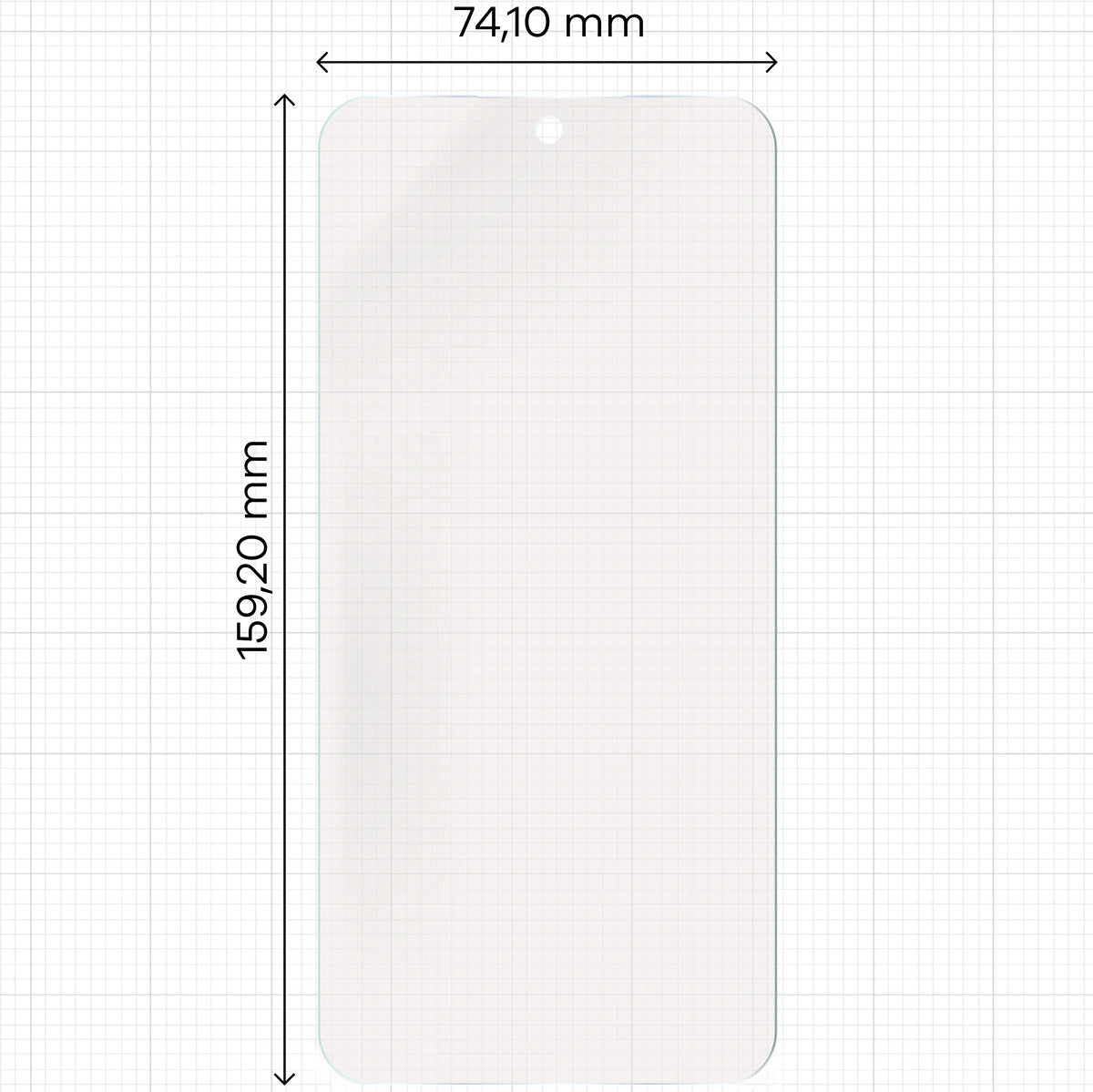 Matte Folie für Galaxy A56 5G, Bizon Film Sun Duo, 2 Stück