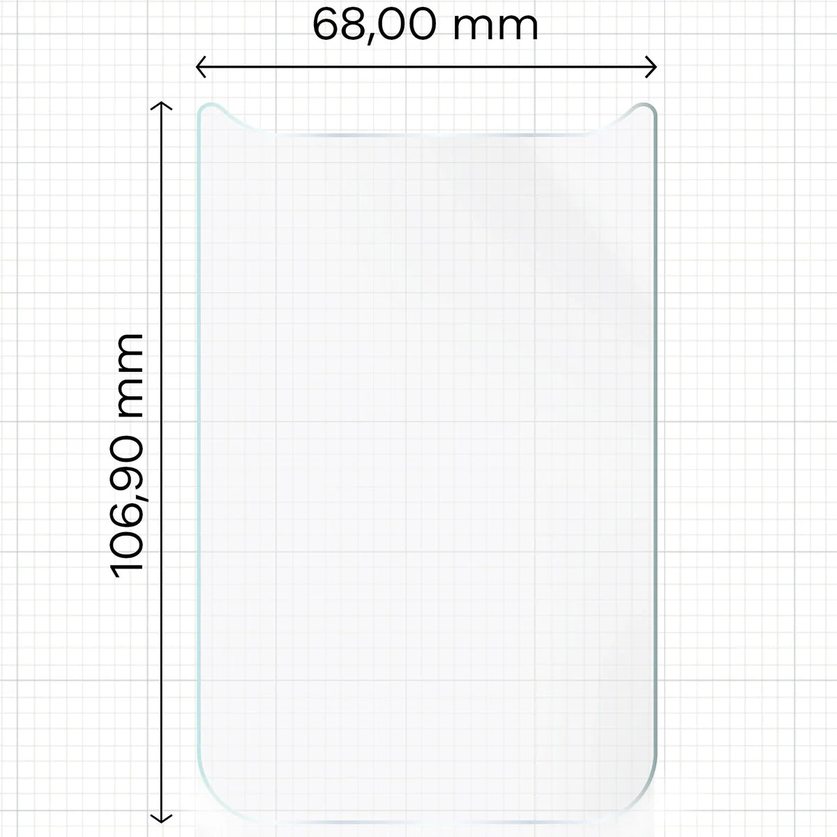 Hydrogel Folie für die Rückseite für iPhone 17 Pro, Bizon Film Hydrogel Back, 1 Stück