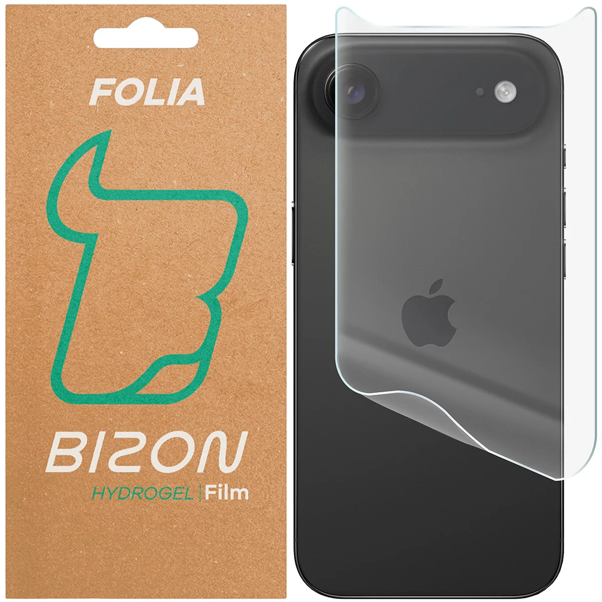 Hydrogel Folie für die Rückseite für iPhone Air, Bizon Film Hydrogel Back, 1 Stück