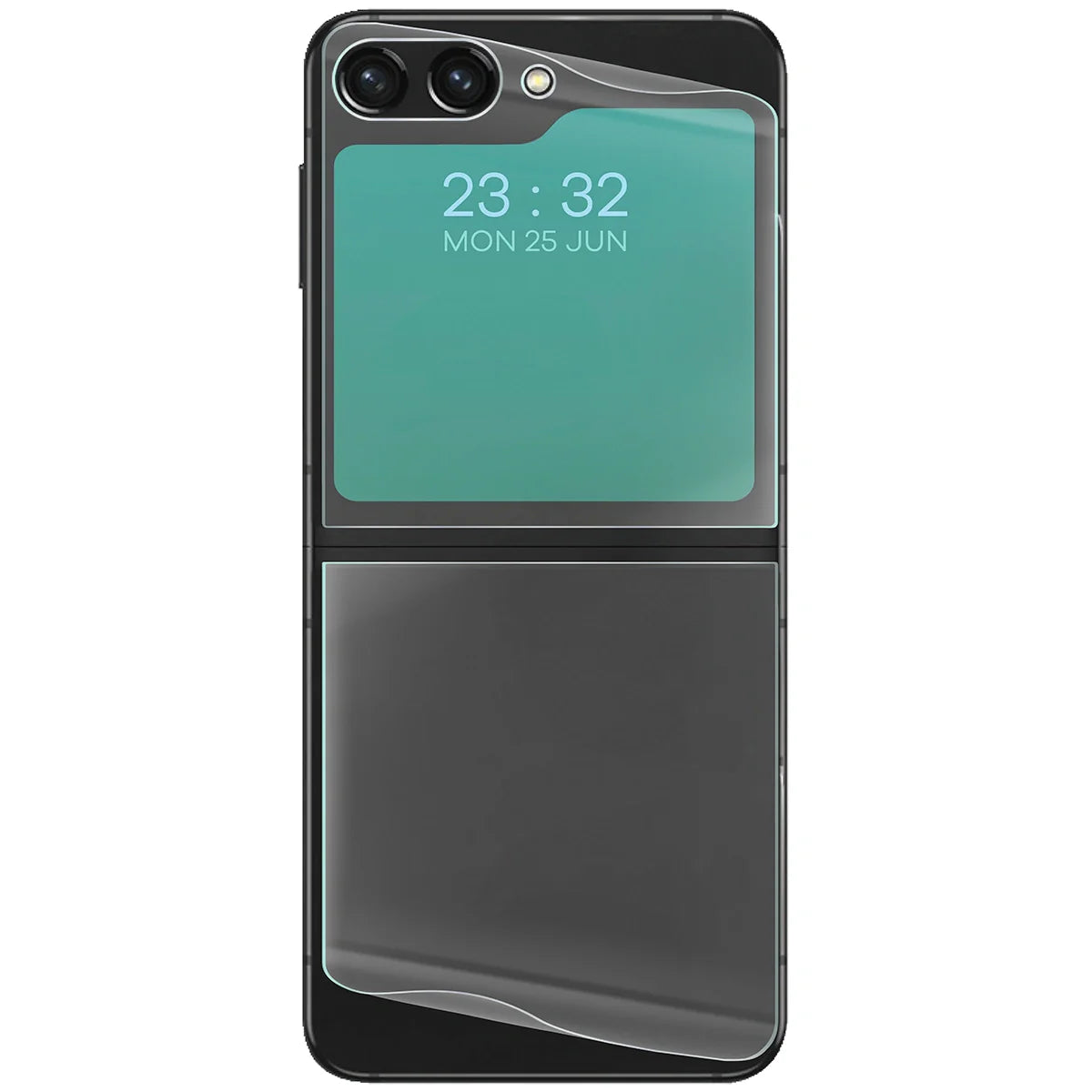 Hydrogel Folie für die Rückseite für Galaxy Z Flip7 FE / Z Flip6, Bizon Film Hydrogel Back, 1 Stück