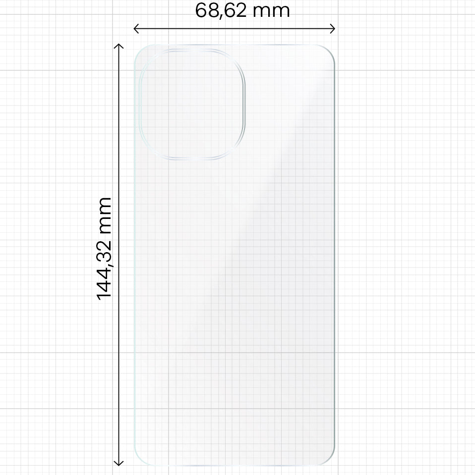 Hydrogel Folie für die Rückseite Bizon Film Hydrogel Back Duo für iPhone 14 Pro, 2 Stück