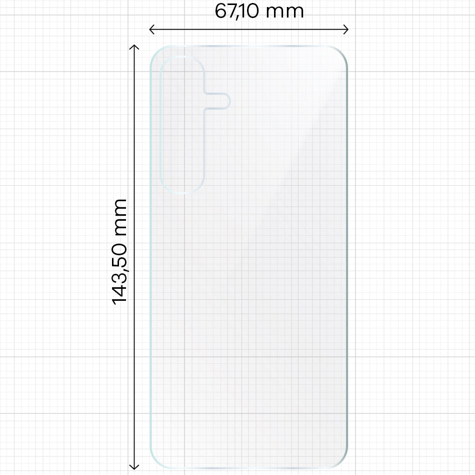 Hydrogel Folie für die Rückseite Bizon Film Hydrogel Back Duo für Galaxy S24, 2 Stück