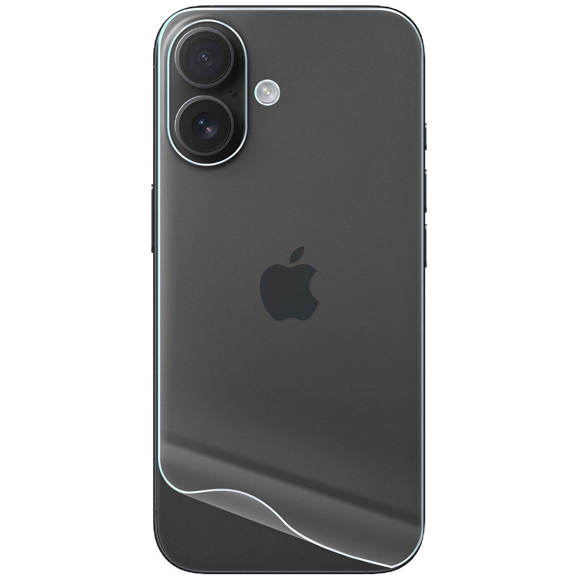 Hydrogel Folie für die Rückseite für iPhone 16, Bizon Film Hydrogel Back Duo, 2 Stück