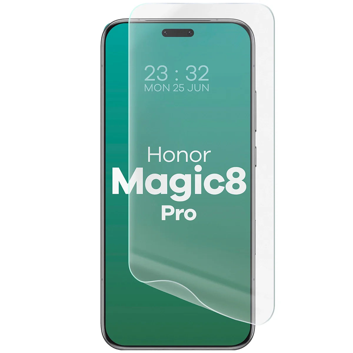Hydrogel Folie für den Bildschirm für Honor Magic8 Pro, Bizon Film Hydrogel Front, 1 Stück