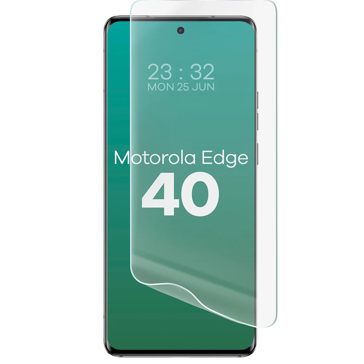 Hydrogel Folie für den Bildschirm für Motorola Edge 40, Bizon Film Hydrogel Front, 1 Stück