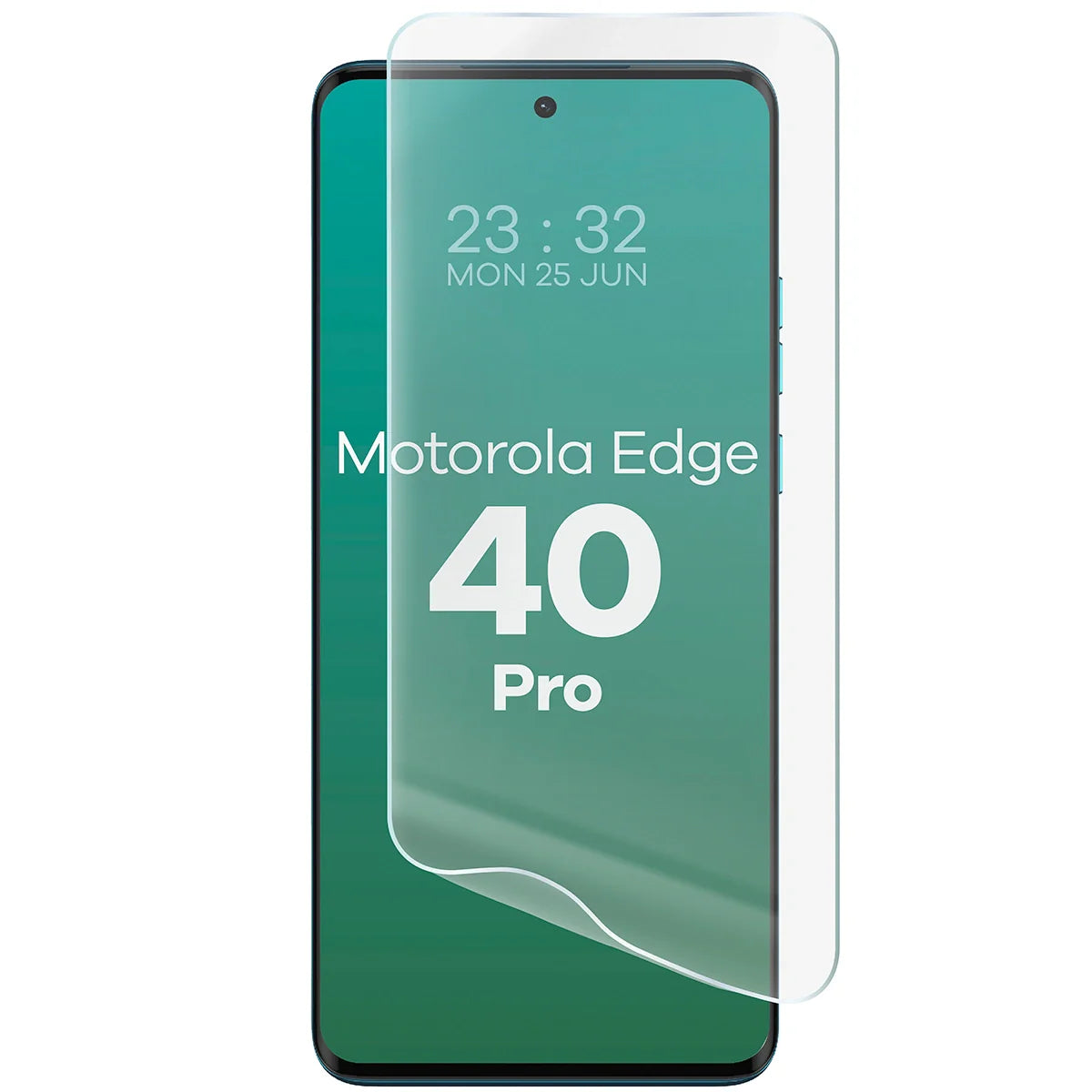 Hydrogel Folie für den Bildschirm für Motorola Edge 40 Pro, Bizon Film Hydrogel Front, 1 Stück