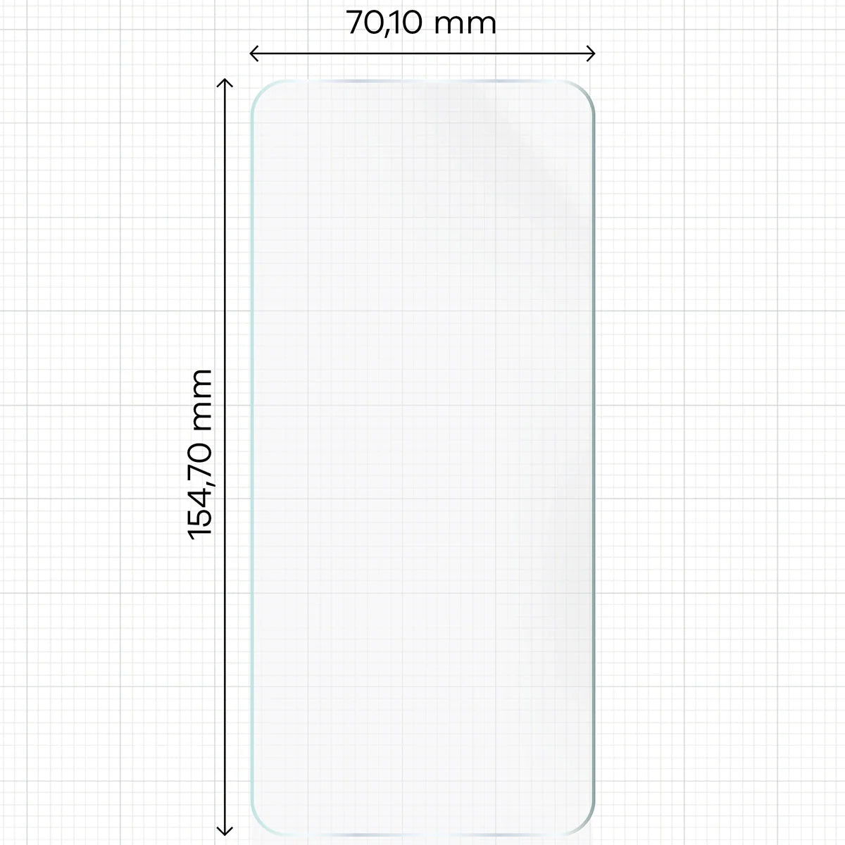 Hydrogel Folie für den Bildschirm für Motorola Moto G14 4G / G54 5G / G54 Power 5G / G84 5G, Bizon Film Hydrogel Front, 1 Stück
