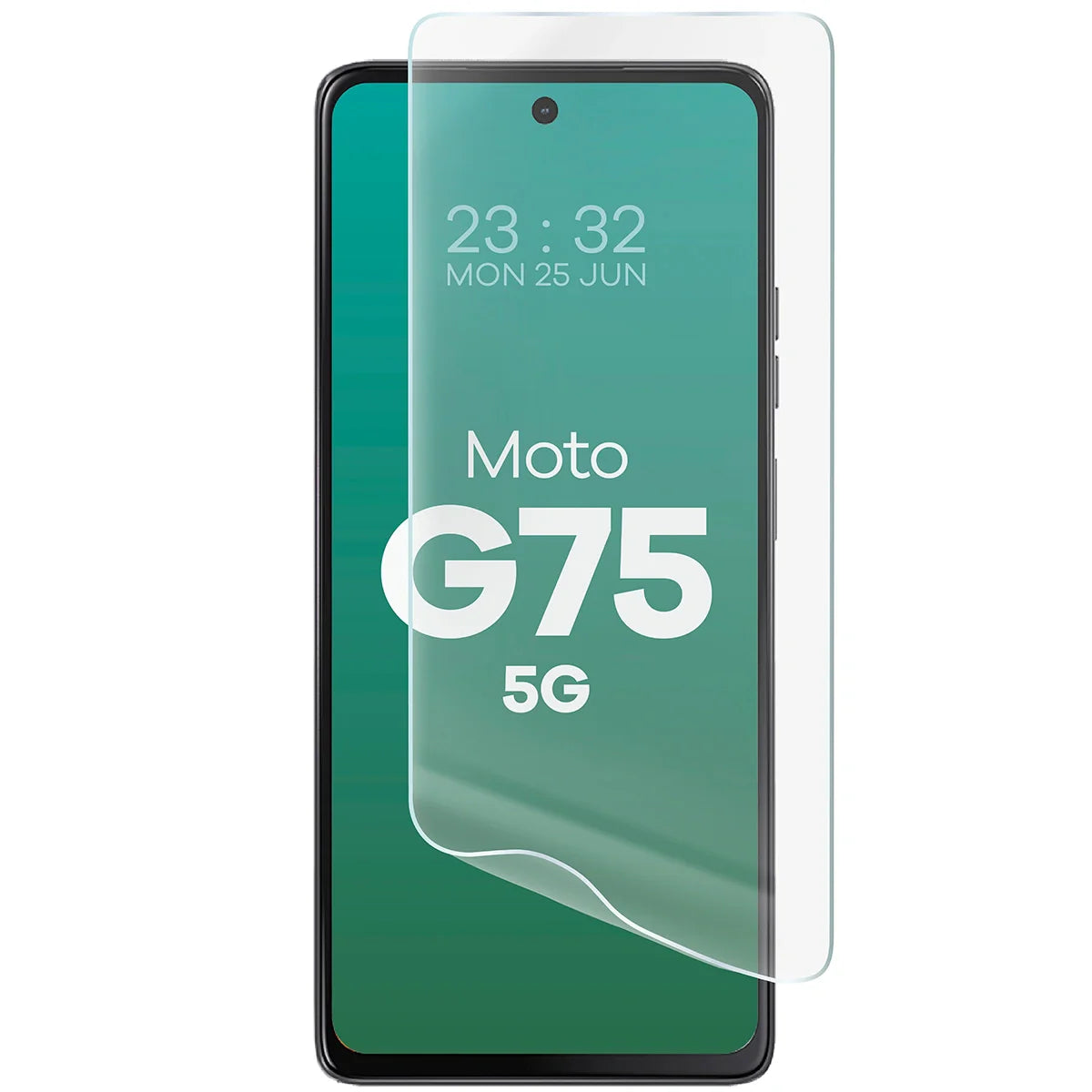 Hydrogel Folie für den Bildschirm für Motorola Moto G75 5G, Bizon Film Hydrogel Front, 1 Stück