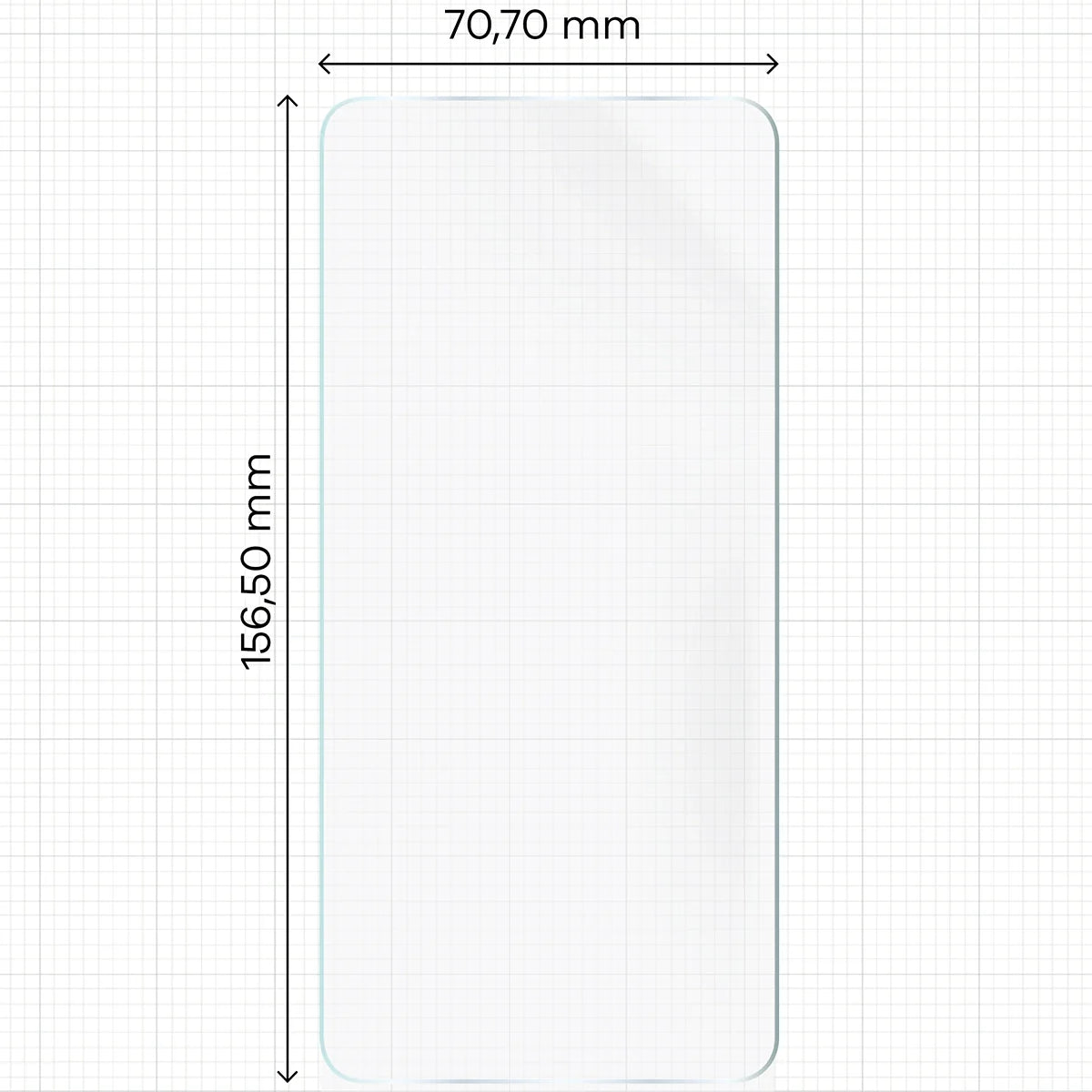 Hydrogel Folie für den Bildschirm für Motorola Moto G86 5G / G86 Power 5G, Bizon Film Hydrogel Front, 1 Stück