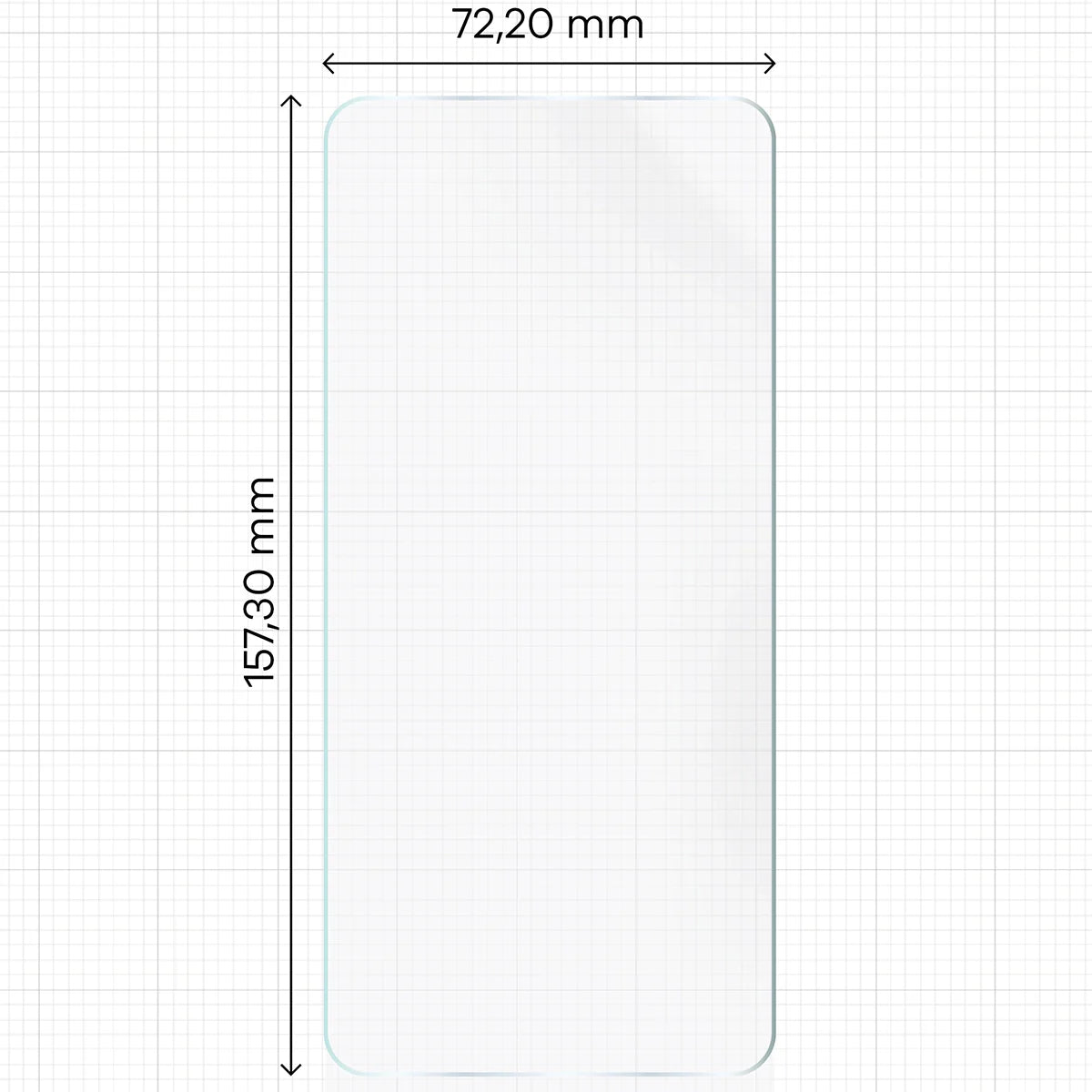 Hydrogel Folie für den Bildschirm für OnePlus 12R, Bizon Film Hydrogel Front, 1 Stück