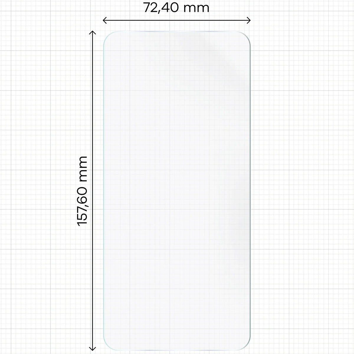 Hydrogel Folie für den Bildschirm für OnePlus 15, Bizon Film Hydrogel Front, 1 Stück