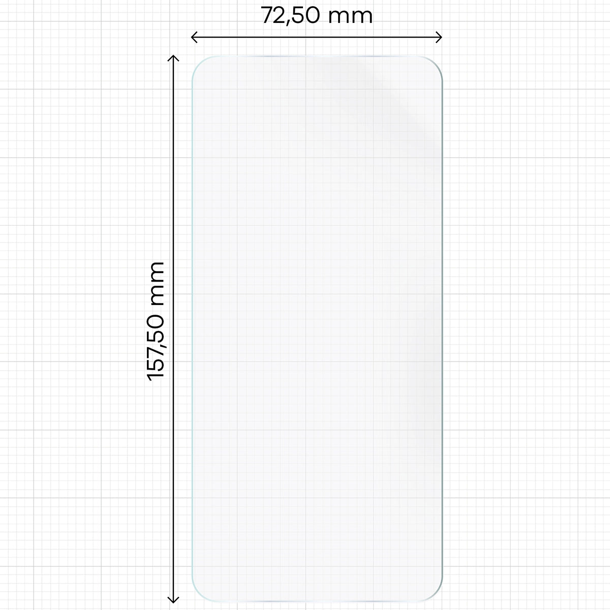 Hydrogel Folie für den Bildschirm für OnePlus 15R, Bizon Film Hydrogel Front, 1 Stück