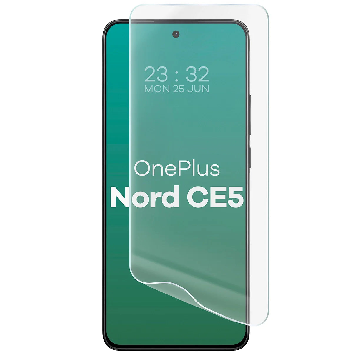 Hydrogel Folie für den Bildschirm für OnePlus Nord CE5 5G, Bizon Film Hydrogel Front, 1 Stück
