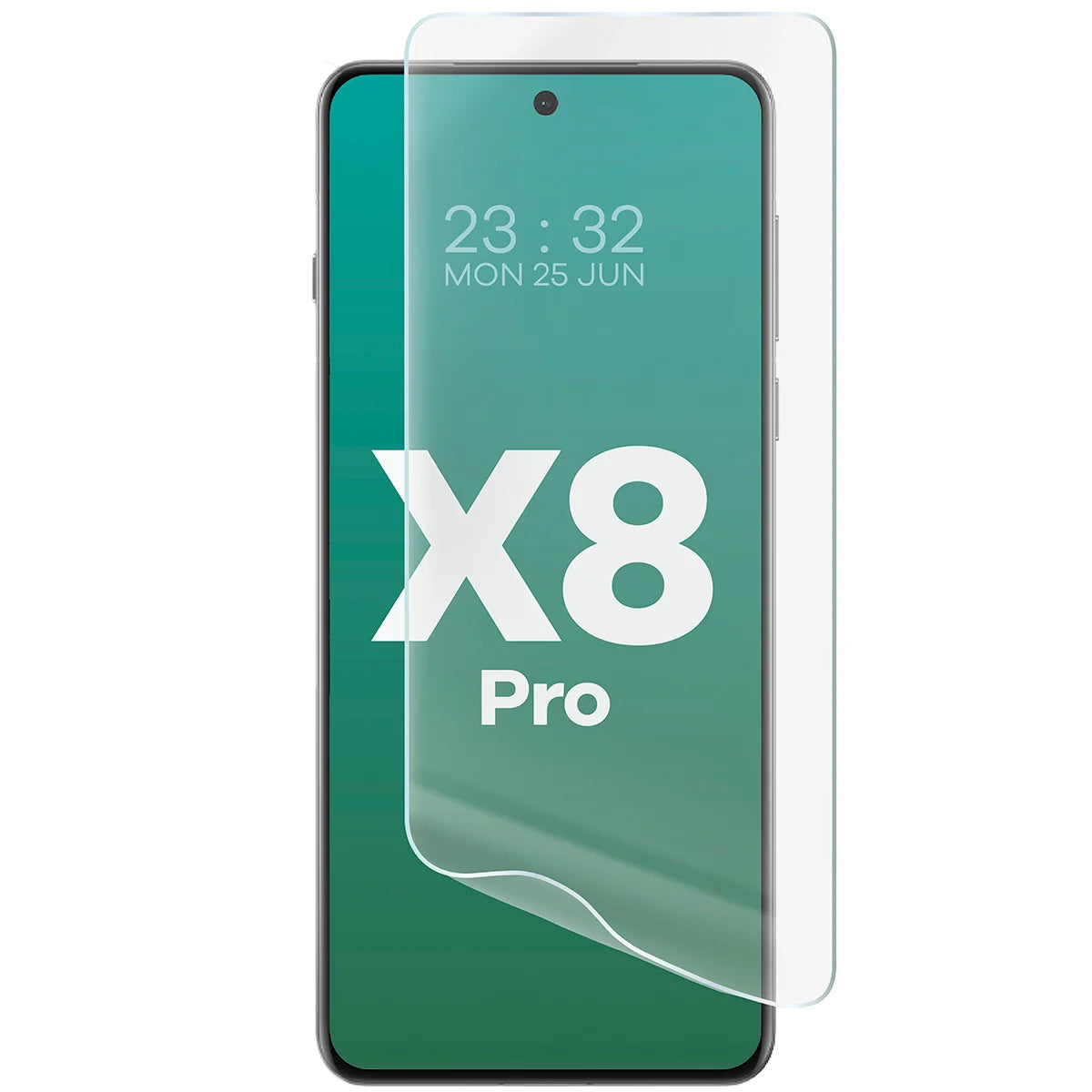 Hydrogel Folie für den Bildschirm für Oppo Find X8 Pro, Bizon Film Hydrogel Front, 1 Stück