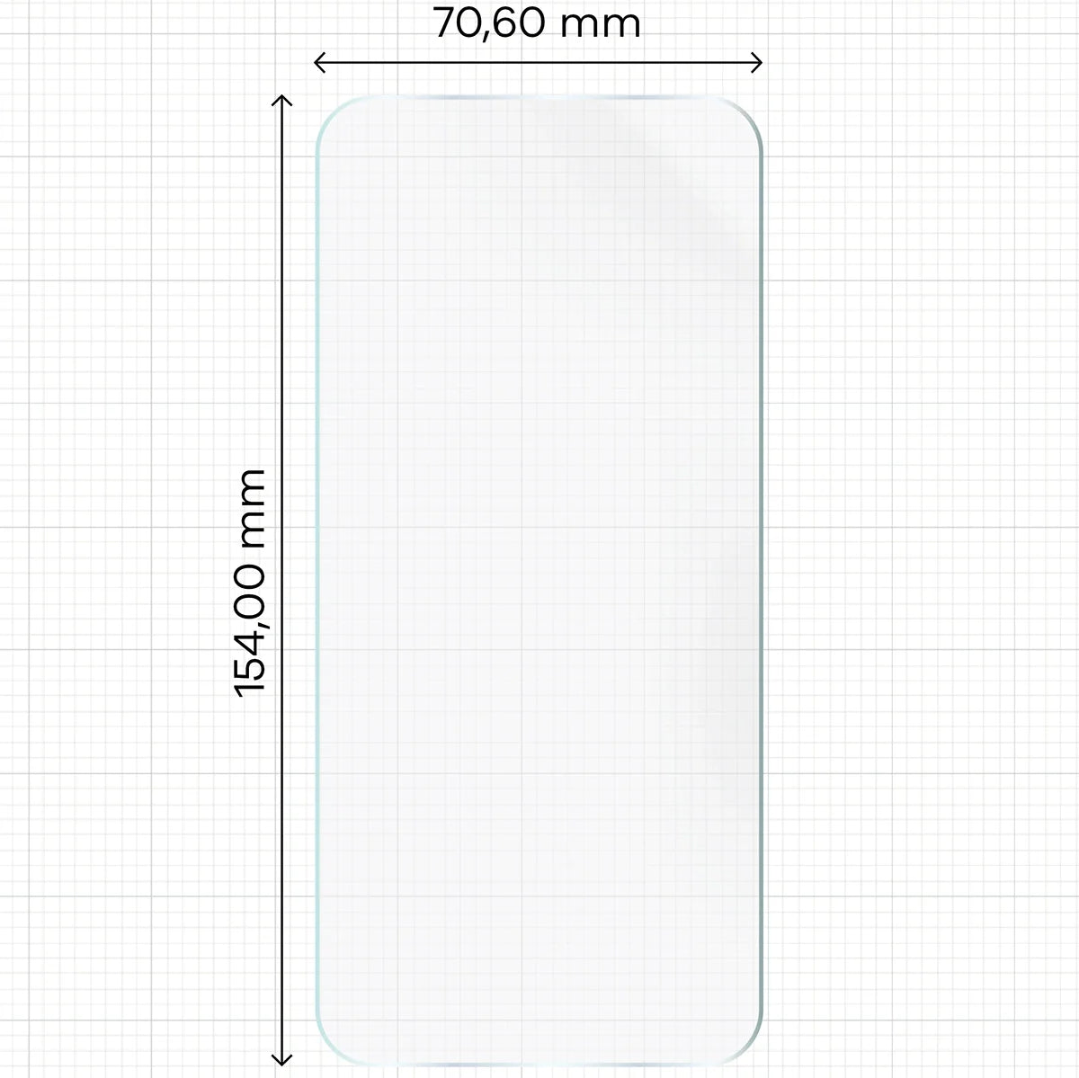 Hydrogel Folie für den Bildschirm für Oppo Find X9, Bizon Film Hydrogel Front, 1 Stück