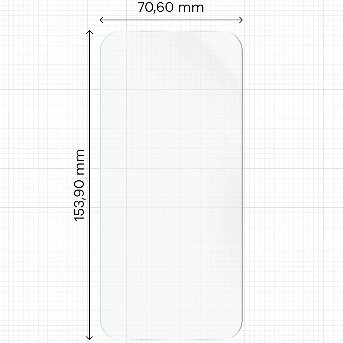 Hydrogel Folie für den Bildschirm für Oppo Reno 15 / 15 F / 15 FS / A6 Pro 5G, Bizon Film Hydrogel Front, 1 Stück