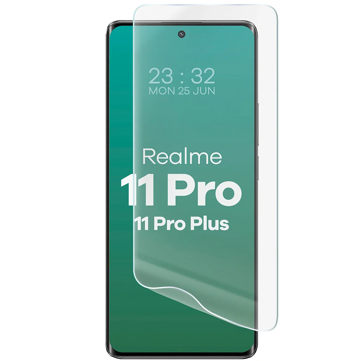 Hydrogel Folie für den Bildschirm für Realme 11 Pro / 11 Pro Plus, Bizon Film Hydrogel Front, 1 Stück