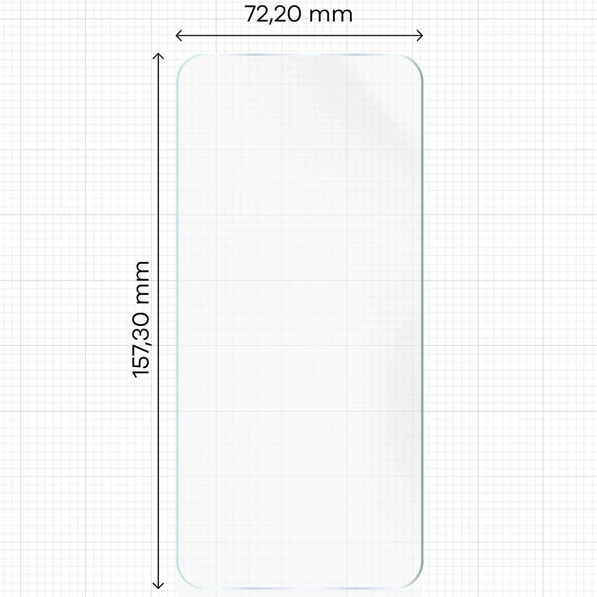 Hydrogel Folie für den Bildschirm für Realme 14 Pro 5G, Bizon Film Hydrogel Front, 1 Stück