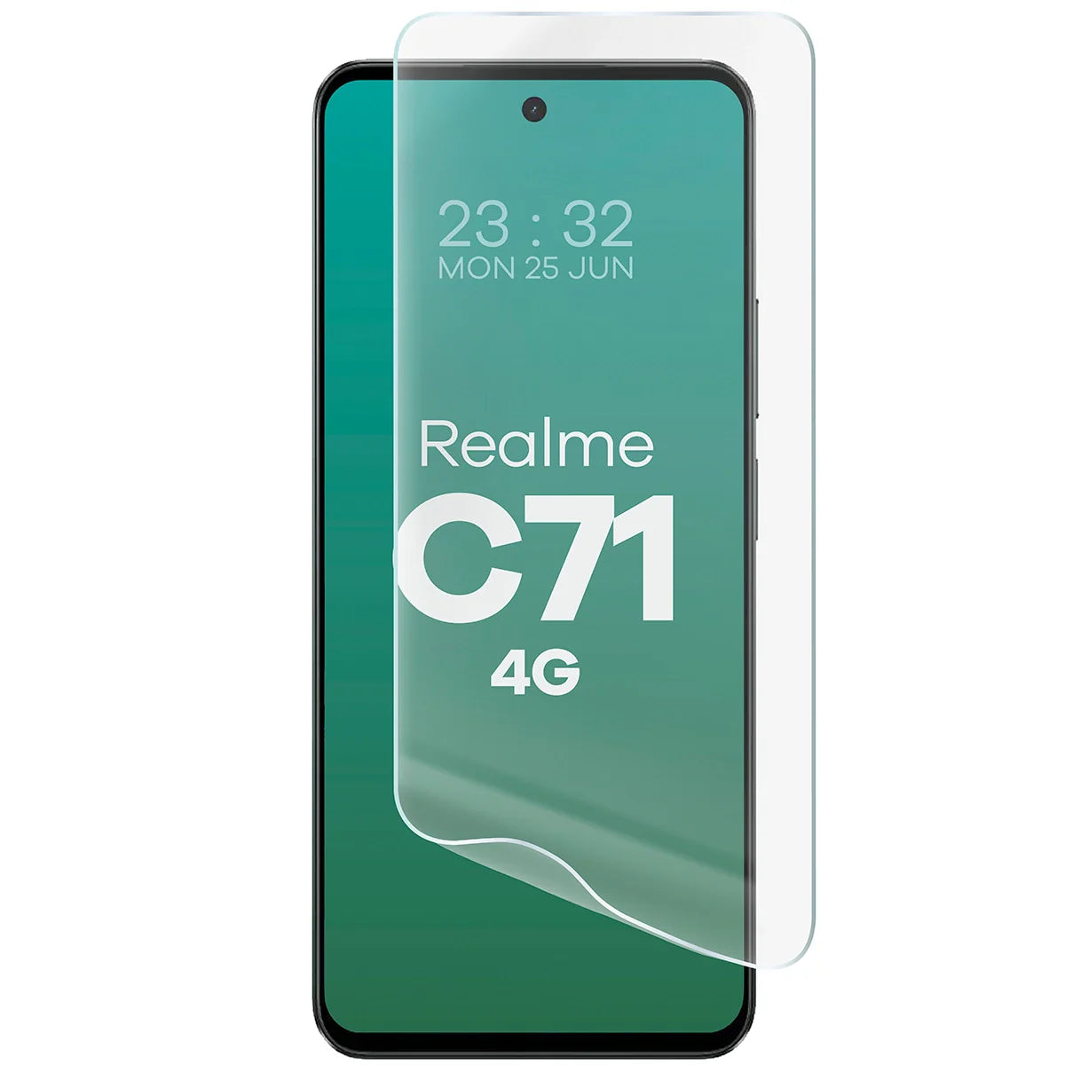 Hydrogel Folie für den Bildschirm für Realme C71 4G, Bizon Film Hydrogel Front, 1 Stück