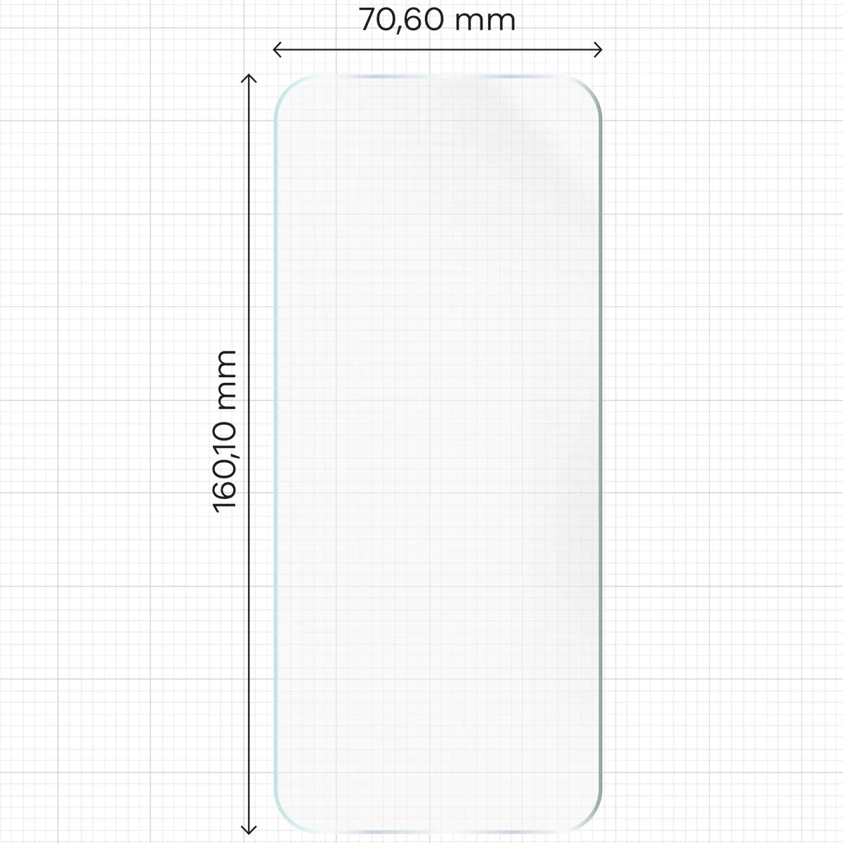 Hydrogel Folie für den Bildschirm für Galaxy A07 4G / 5G, Bizon Film Hydrogel Front, 1 Stück