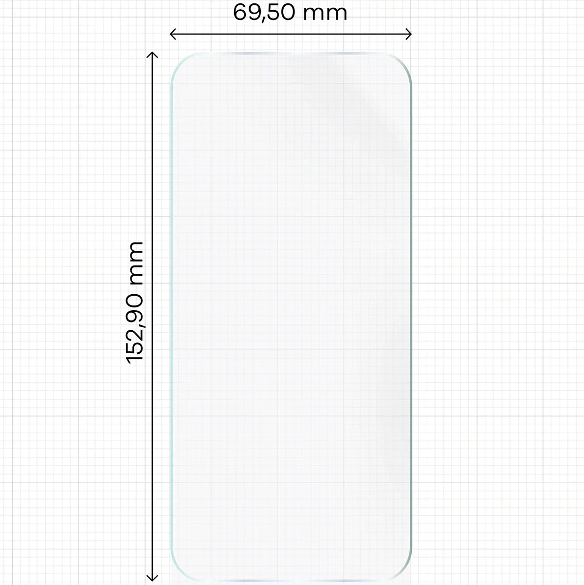 Hydrogel Folie für den Bildschirm für Galaxy A52, Bizon Film Hydrogel Front, 1 Stück
