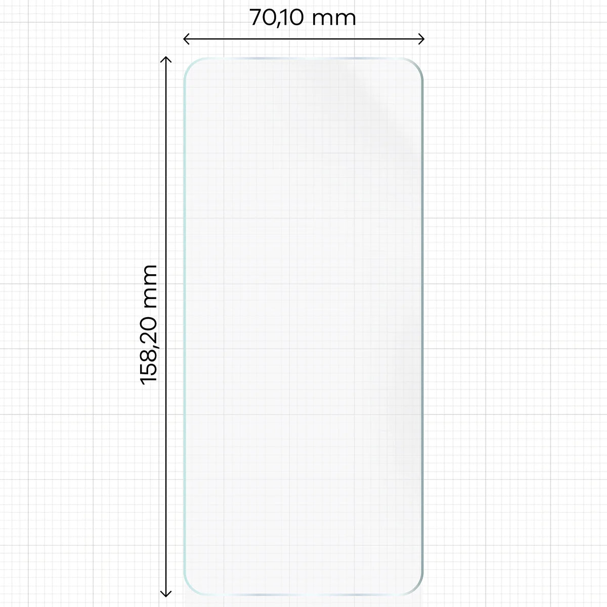 Hydrogel Folie für den Bildschirm für Galaxy A53 5G, Bizon Film Hydrogel Front, 1 Stück