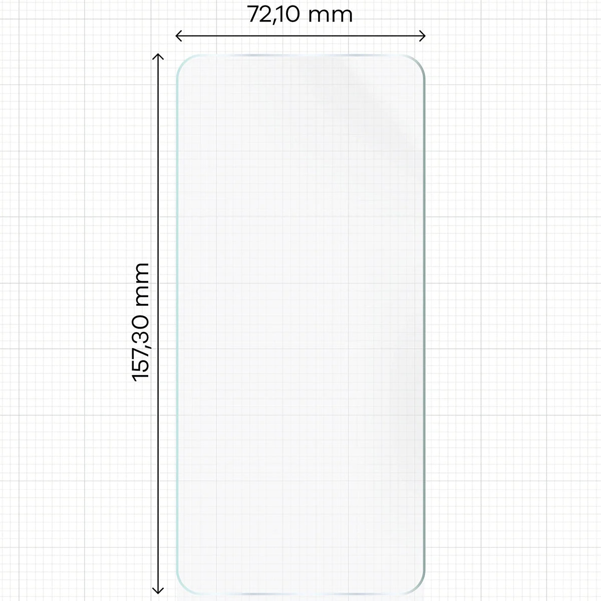 Hydrogel Folie für den Bildschirm für Galaxy M35 5G / A35 5G / A55 5G, Bizon Film Hydrogel Front, 1 Stück