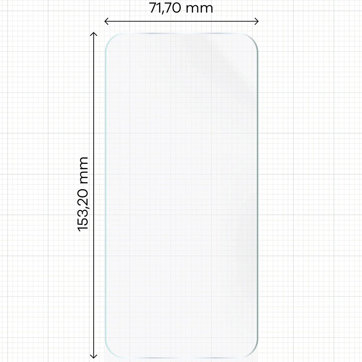 Hydrogel Folie für den Bildschirm für Galaxy S23 FE, Bizon Film Hydrogel Front, 1 Stück