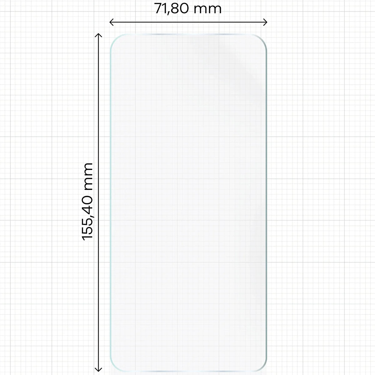 Hydrogel Folie für den Bildschirm für Galaxy S25 Plus / S24 Plus, Bizon Film Hydrogel Front, 1 Stück