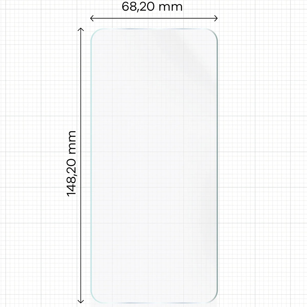 Hydrogel Folie für den Bildschirm für Xiaomi 14 / 13, Bizon Film Hydrogel Front, 1 Stück