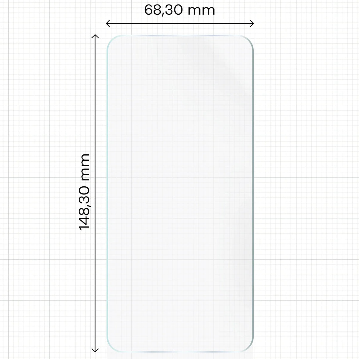 Hydrogel Folie für den Bildschirm für Xiaomi 15, Bizon Film Hydrogel Front, 1 Stück