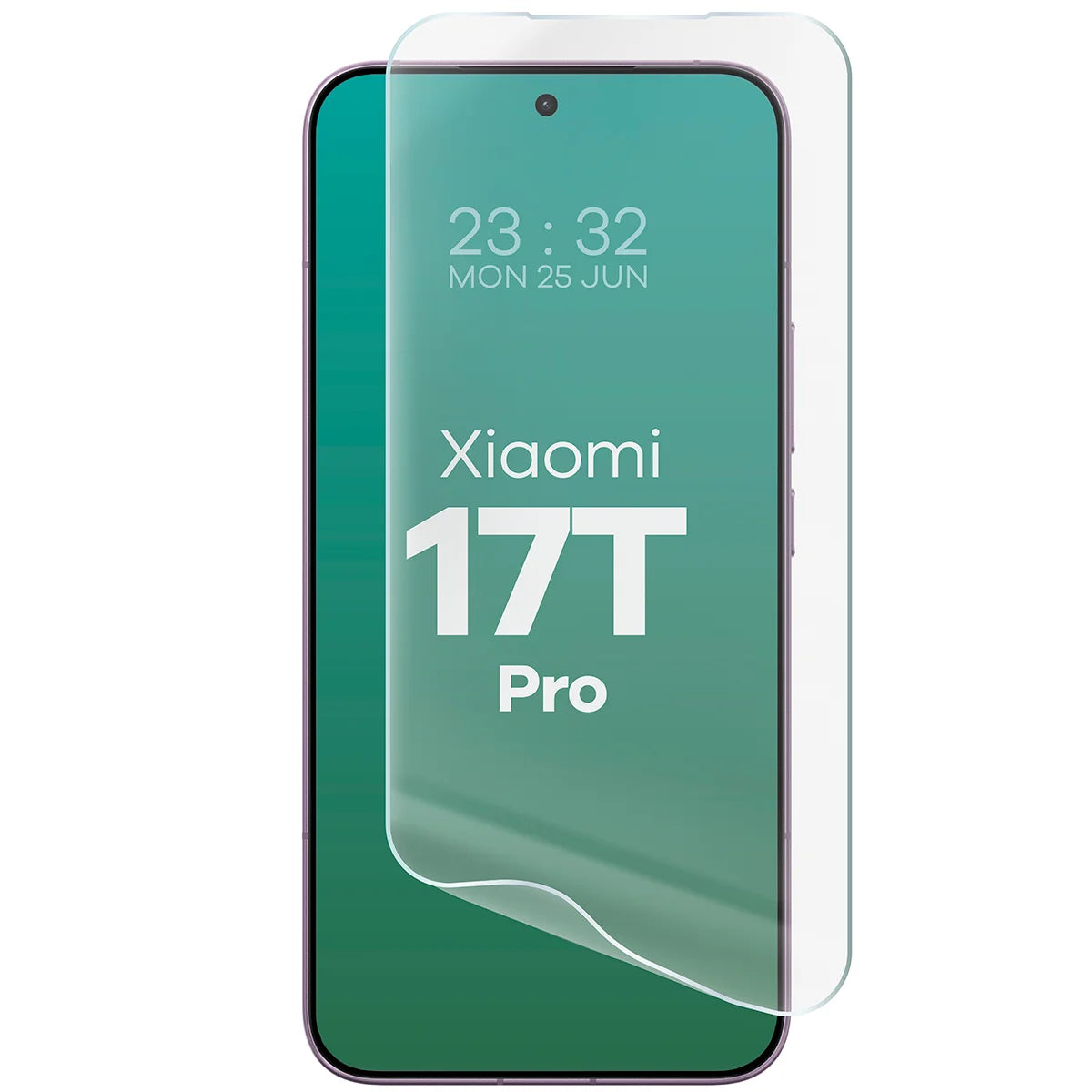 Hydrogel Folie für den Bildschirm für Xiaomi 17T Pro, Bizon Film Hydrogel Front, 1 Stück