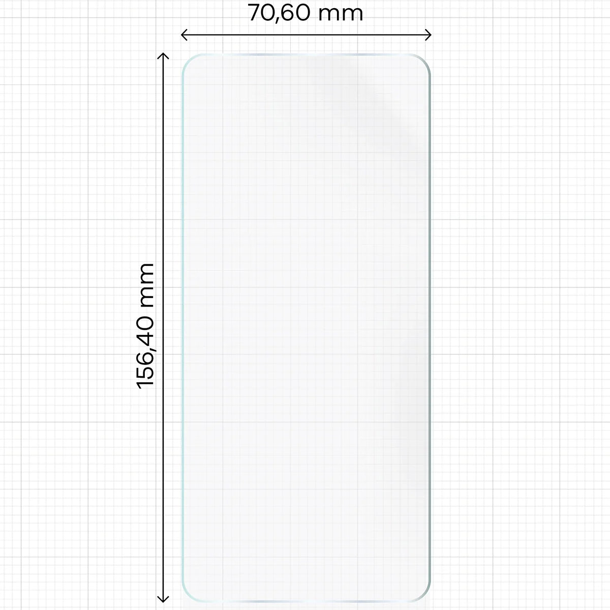 Hydrogel Folie für den Bildschirm für Xiaomi POCO F6 Pro, Bizon Film Hydrogel Front, 1 Stück