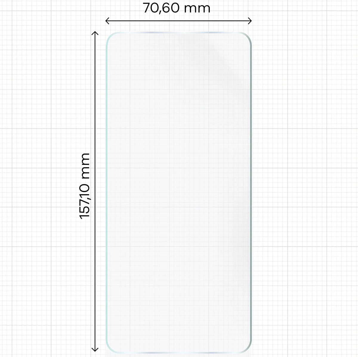 Hydrogel Folie für den Bildschirm für Xiaomi POCO F7 Pro / F7 Ultra, Bizon Film Hydrogel Front, 1 Stück