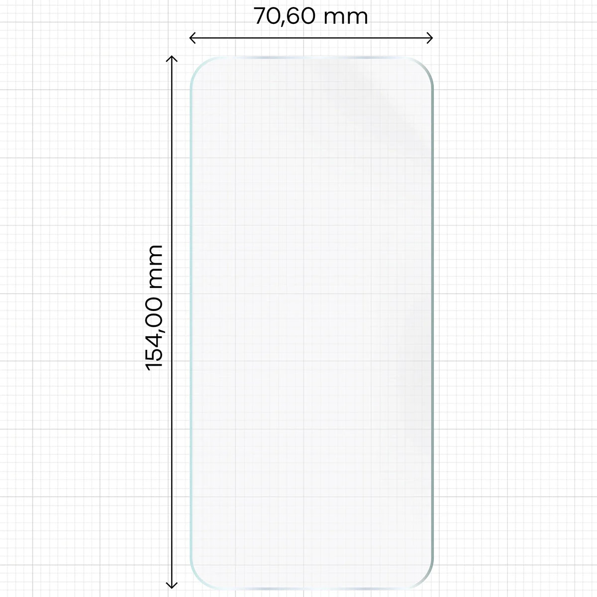 Hydrogel Folie für den Bildschirm für Xiaomi POCO F8 Pro, Bizon Film Hydrogel Front, 1 Stück