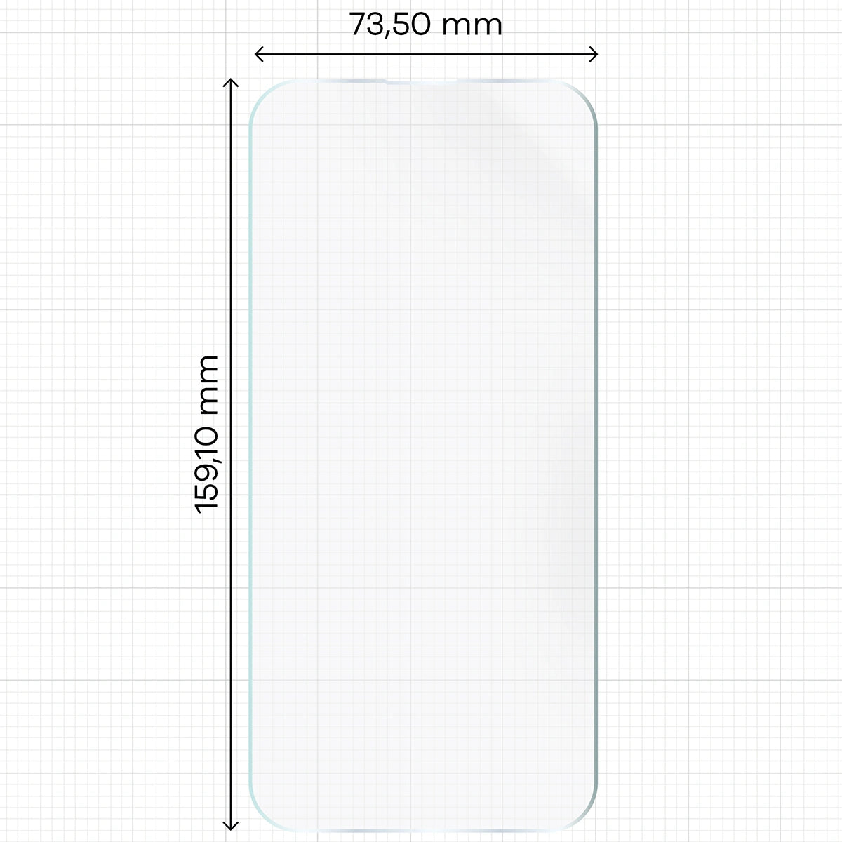 Hydrogel Folie für den Bildschirm für Xiaomi POCO F8 Ultra, Bizon Film Hydrogel Front, 1 Stück