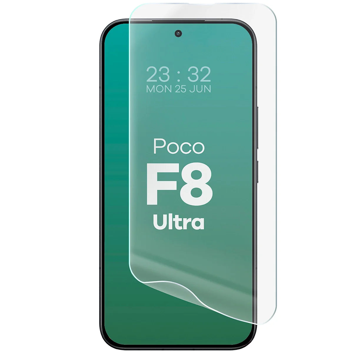 Hydrogel Folie für den Bildschirm für Xiaomi POCO F8 Ultra, Bizon Film Hydrogel Front, 1 Stück
