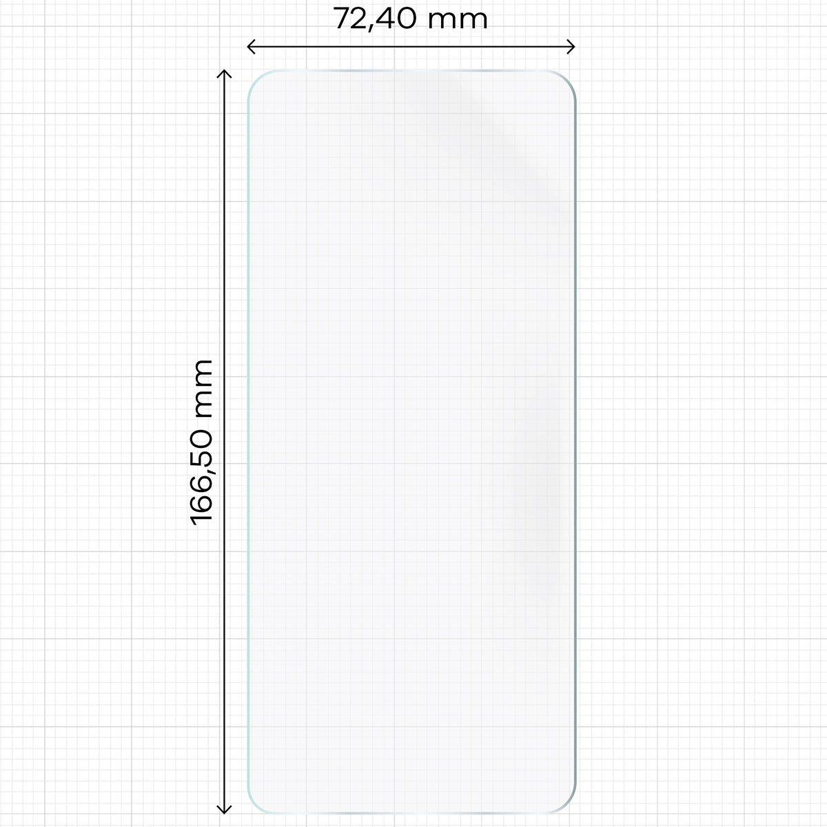Hydrogel Folie für den Bildschirm für Xiaomi Redmi A7 Pro / POCO C85X / C81 / C81 Pro, Bizon Film Hydrogel Front, 1 Stück