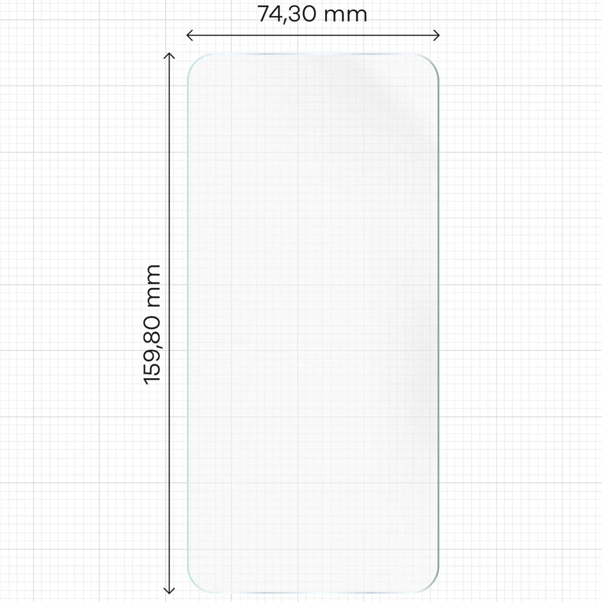 Hydrogel Folie für den Bildschirm für Xiaomi Redmi Note 15 / 15 Pro 4G / Poco M8, Bizon Film Hydrogel Front, 1 Stück