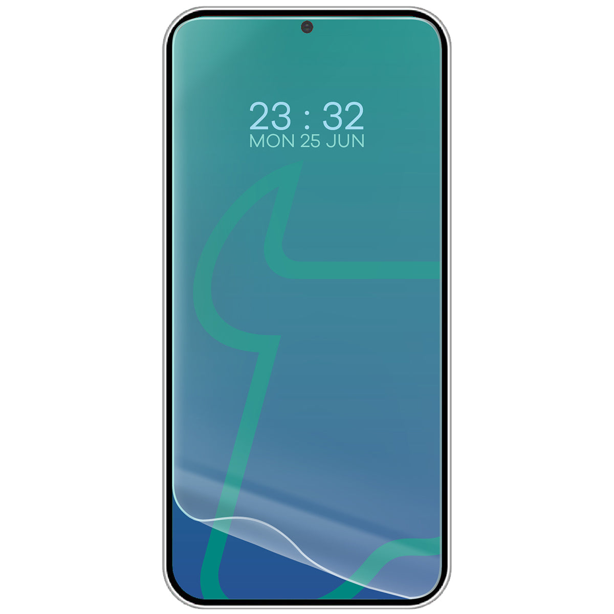 Hydrogel Folie für den Bildschirm für Galaxy S25 / S24, Bizon Film Hydrogel Front Duo, 2 Stück