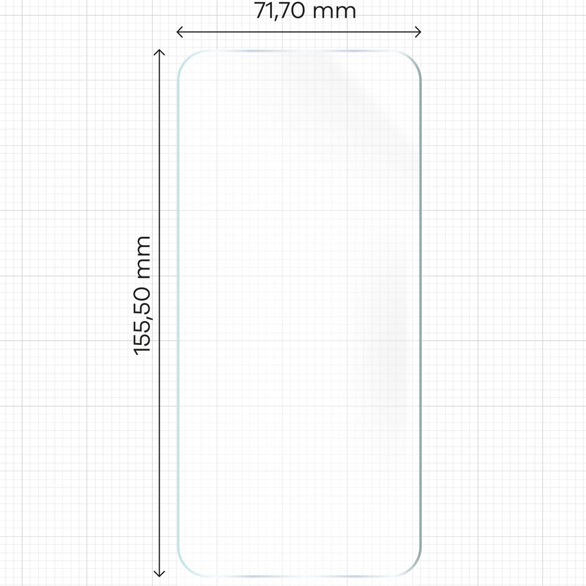 Hydrogel Folie für den Bildschirm für Honor 200 Lite, Bizon Film Hydrogel Front Duo, 2 Stück